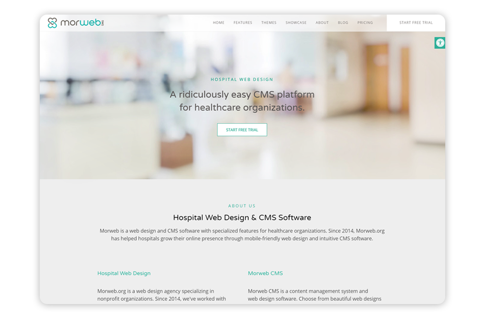 Medical website builder: Morweb